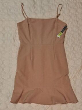 NEW WITH TAG! $159 RETAIL! Gianni Bini Size 8 Blush Sheath Dress lot6379